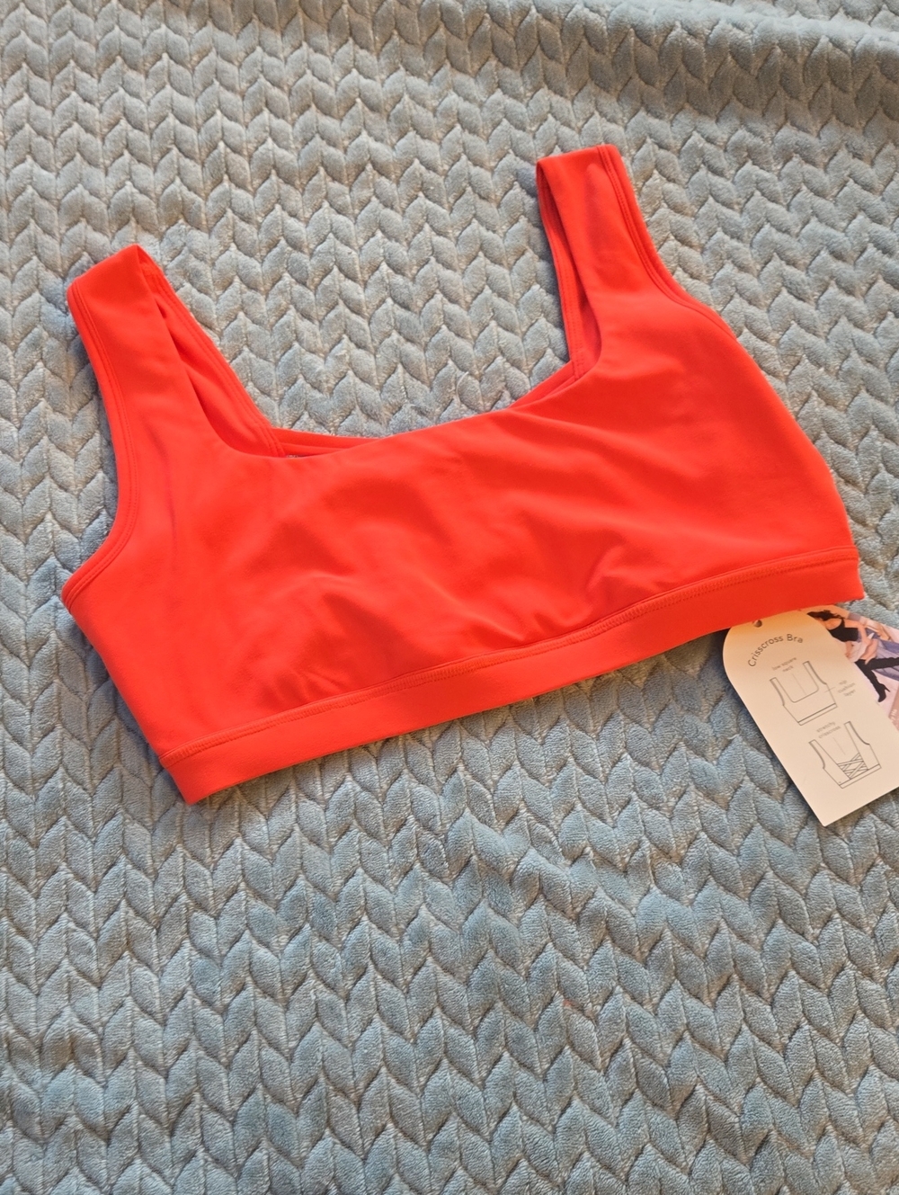 Blogilates Spicy Orange Bra